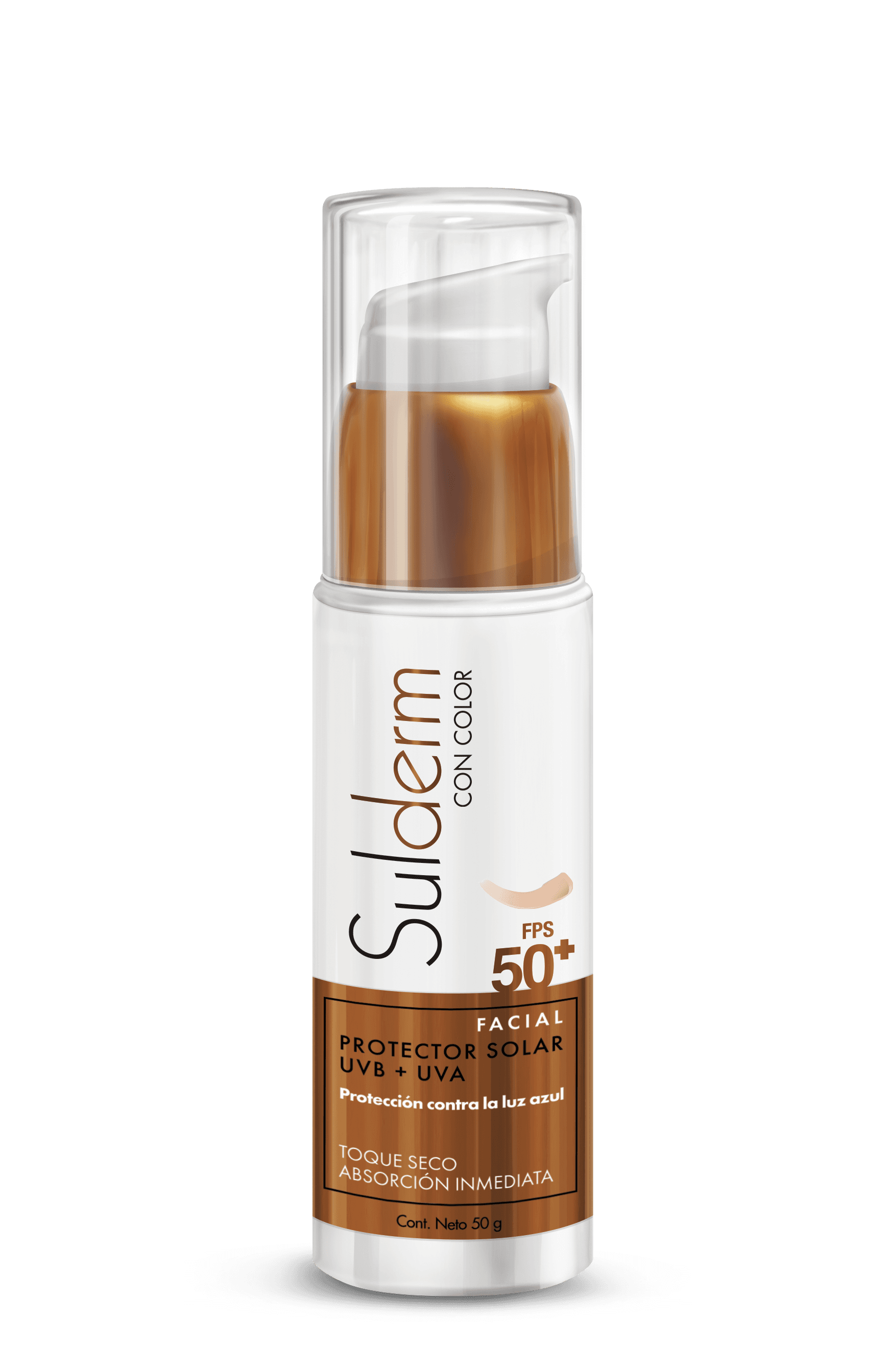 Protector Solar con Color 50g